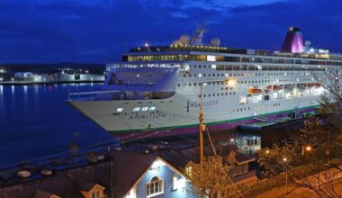 Last ship visiting Cork today marks end of another busy cruise season