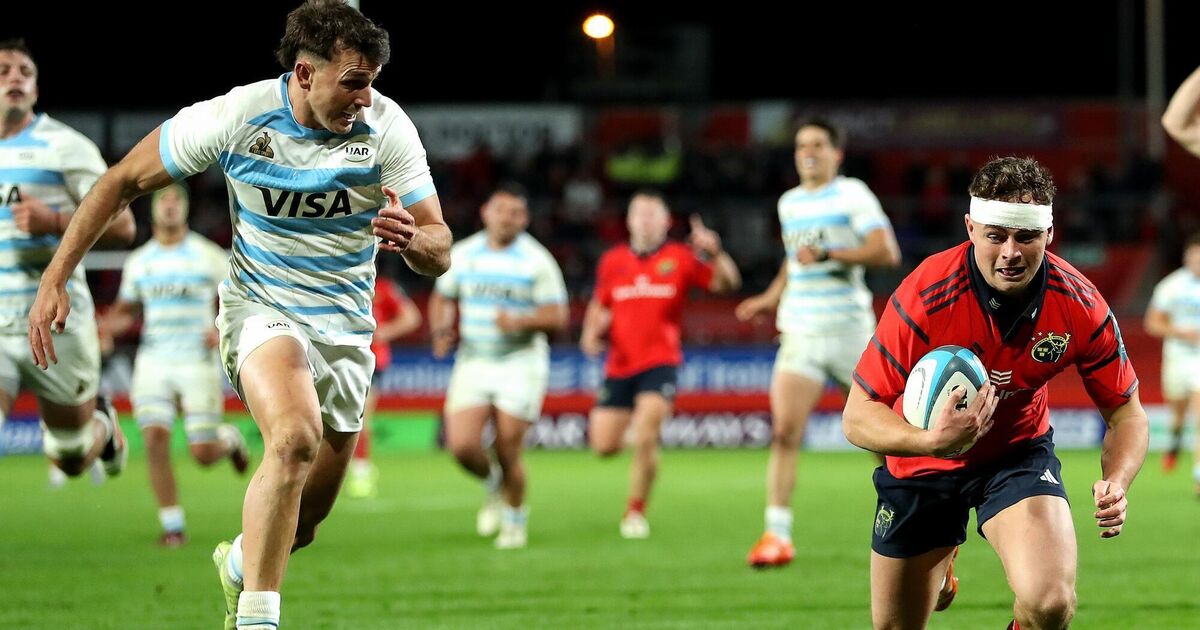 Butler shines as five-try Munster topple physical Argentina second-string