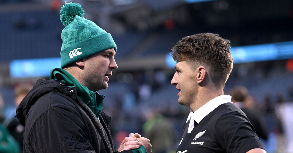 Andy Farrell questions how officials upgraded Tadhg Beirne yellow to red 