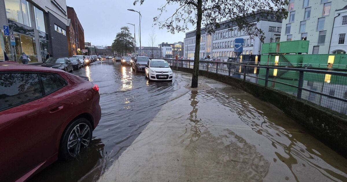 Flooding in low-lying areas of Cork as multiple roads closed