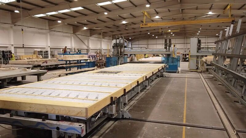 Time frame assembly at the Cygnum plant