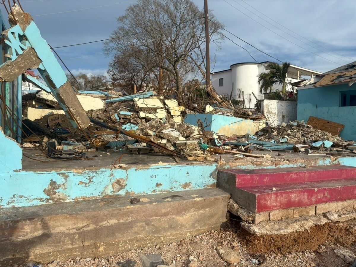  The storm wiped out homes, businesses, crops and livelihoods, causing damage estimated to be equivalent to around a third of the island nation’s GDP. Photo: Orlagh Kilbride/PA