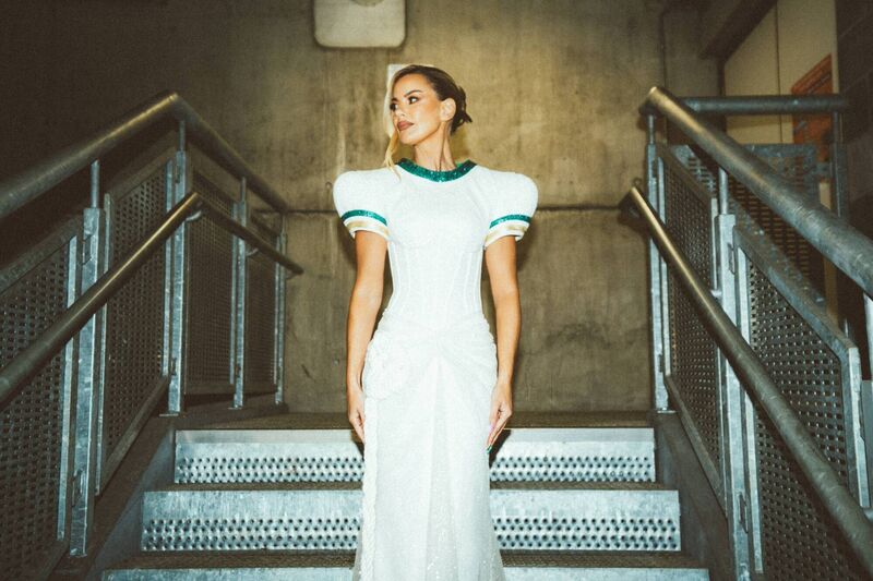 Lyra, before her NFL appearance.