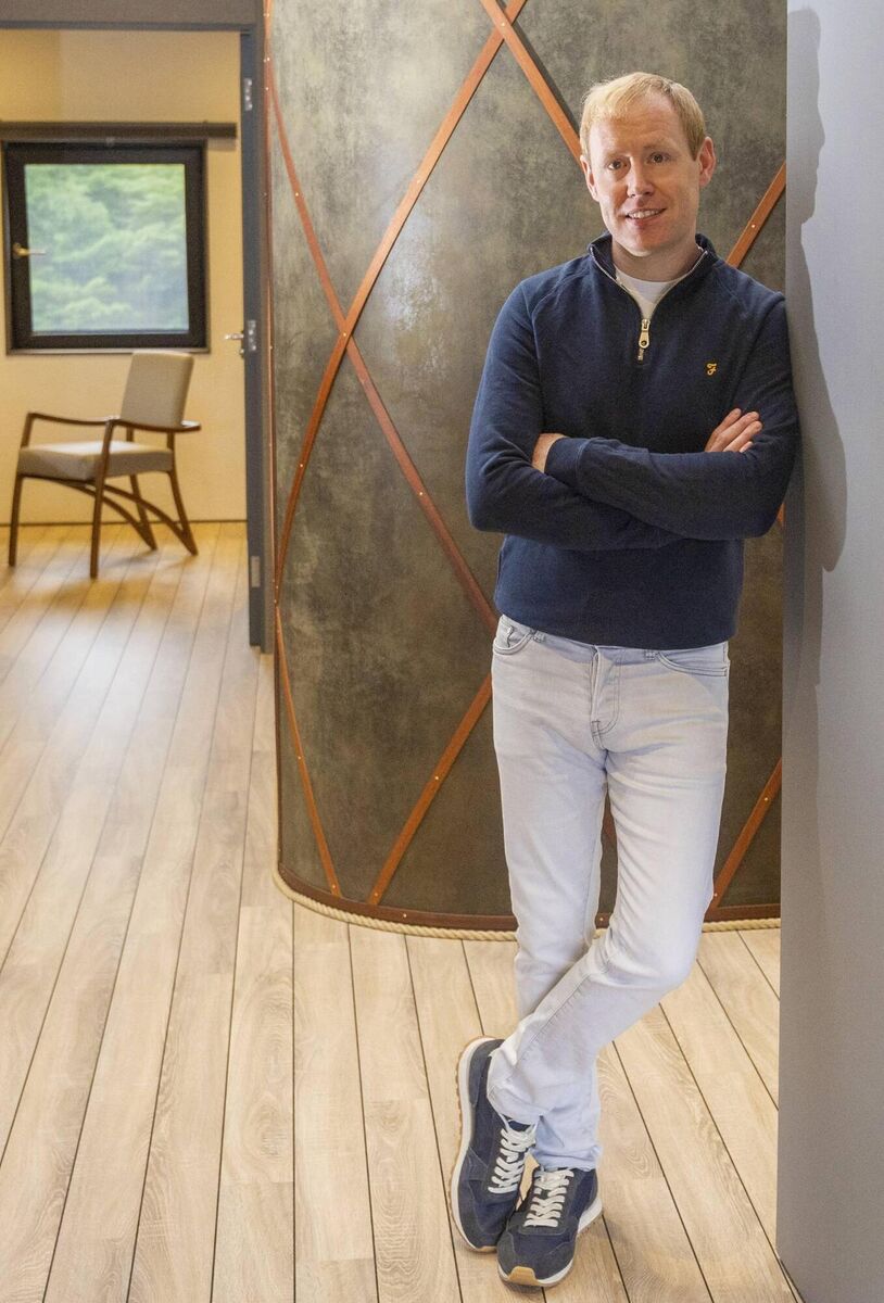 Adrian Duyn at home. 