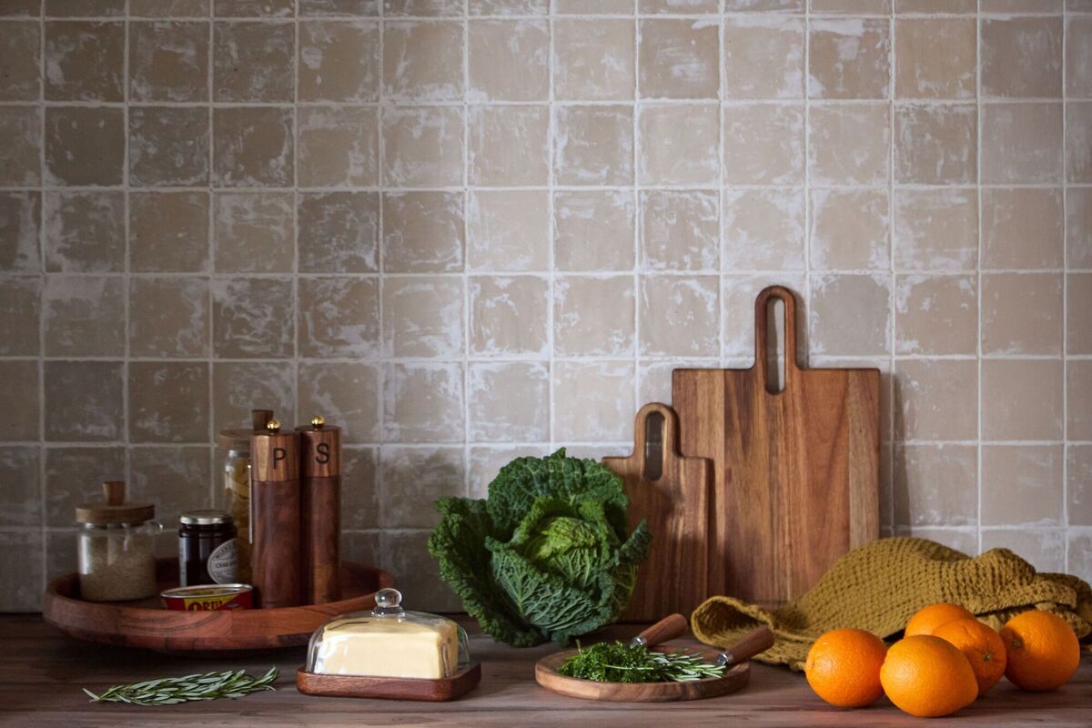  The butter dish from the Considered range holds a full pound of butter in style; €15, Dunnes Stores.