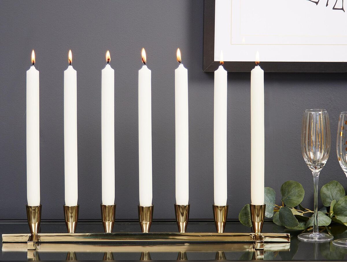  The Austin seven-piece candleholder; €49, Meadows & Byrne.