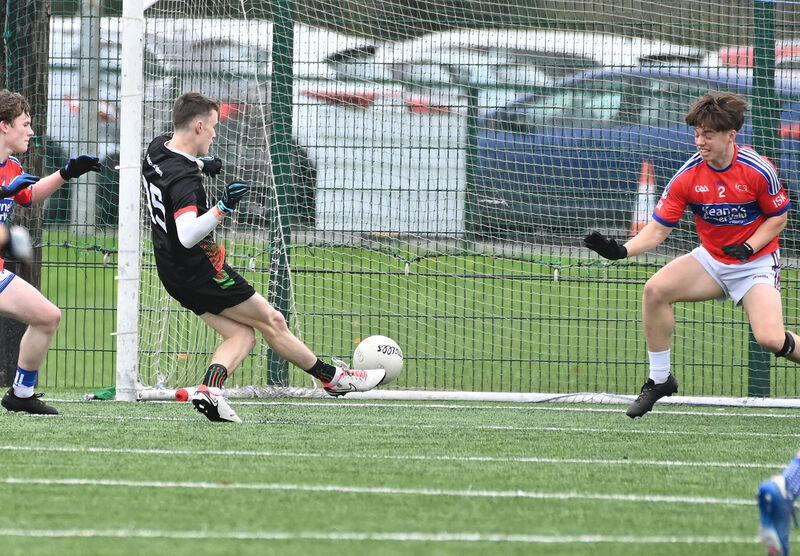 Patrician Academy, Mallow's Dylan O'Connell scores the second of his goals. Picture: Eddie O'Hare