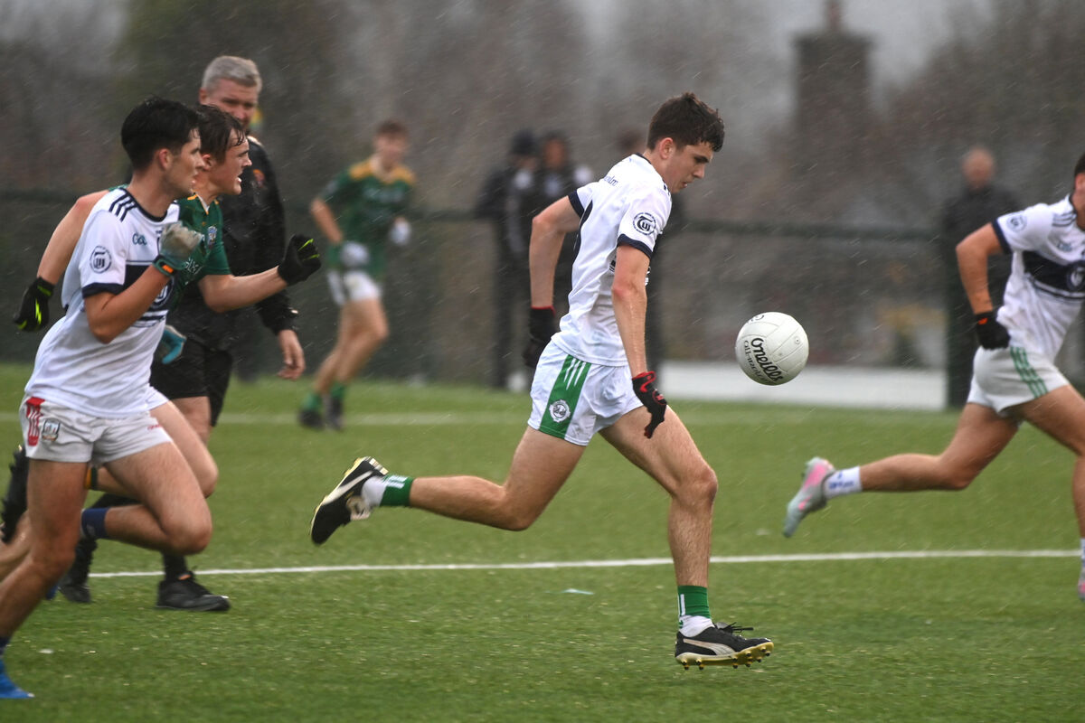  Midfielder Kevin O'Leary in action for Colaiste Choilm. Pic: Larry Cummins