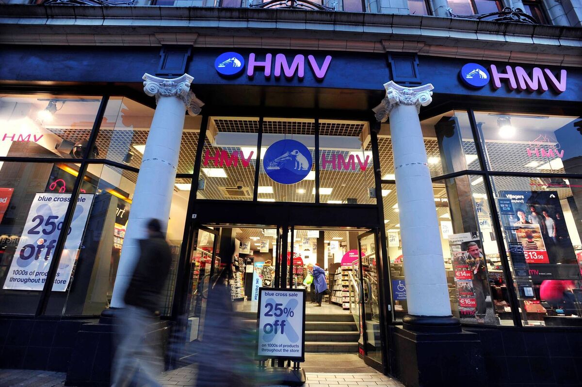 HMV was previously located on Patrick Street, Cork, now occupied by Golden Discs. Picture: Denis Scannell