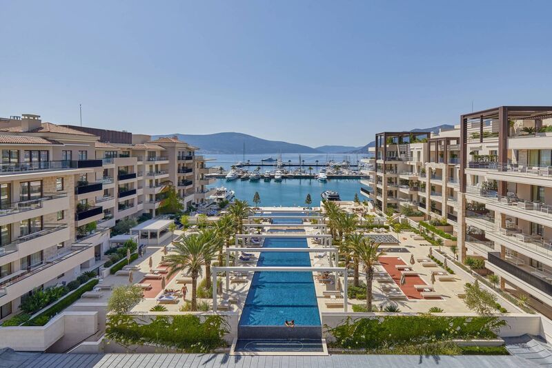 Porto Montenegro's Regent Hotel, owned by the Investment Corporation (ICD) of Dubai  which has ambitious on-going plans for the former Yugoslav naval shipyard site