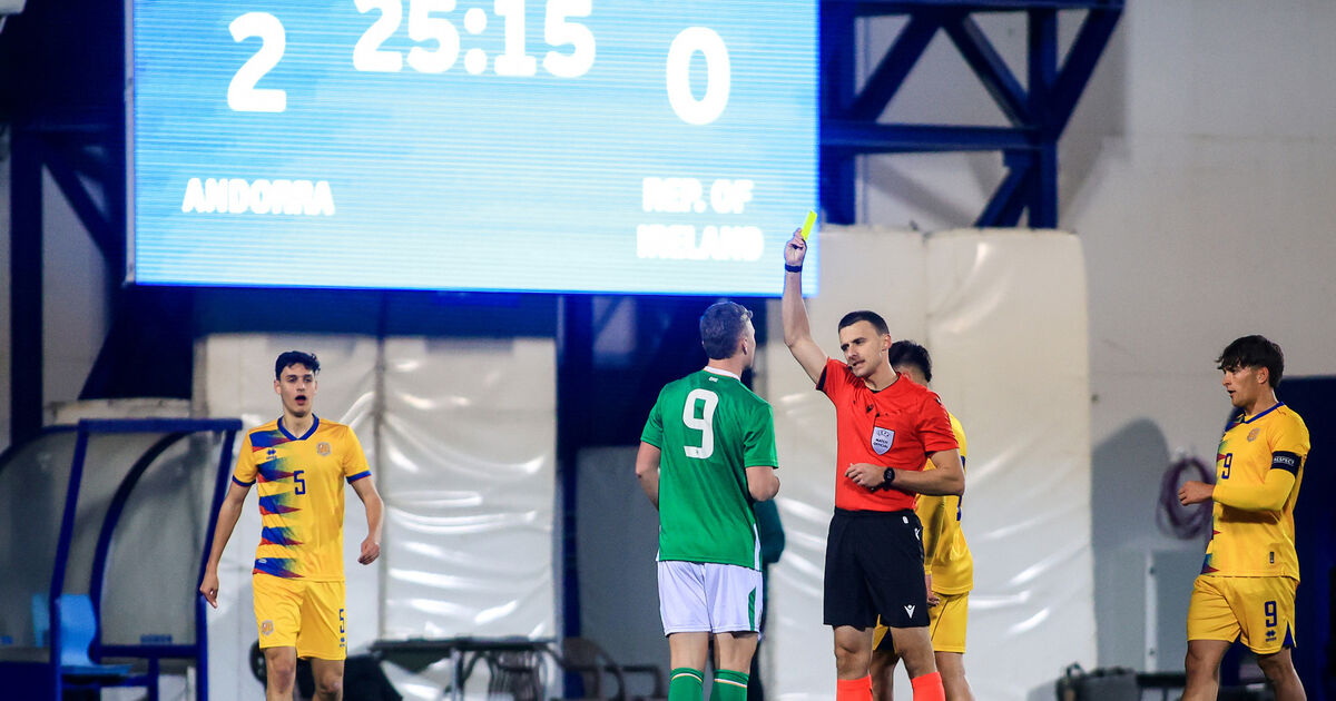 Ireland U21s humiliated by Andorra in Euro qualifier