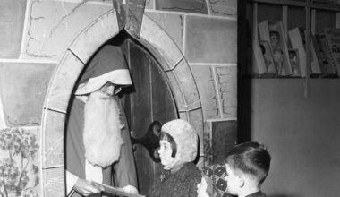 Paying a visit to Santy in Cork 