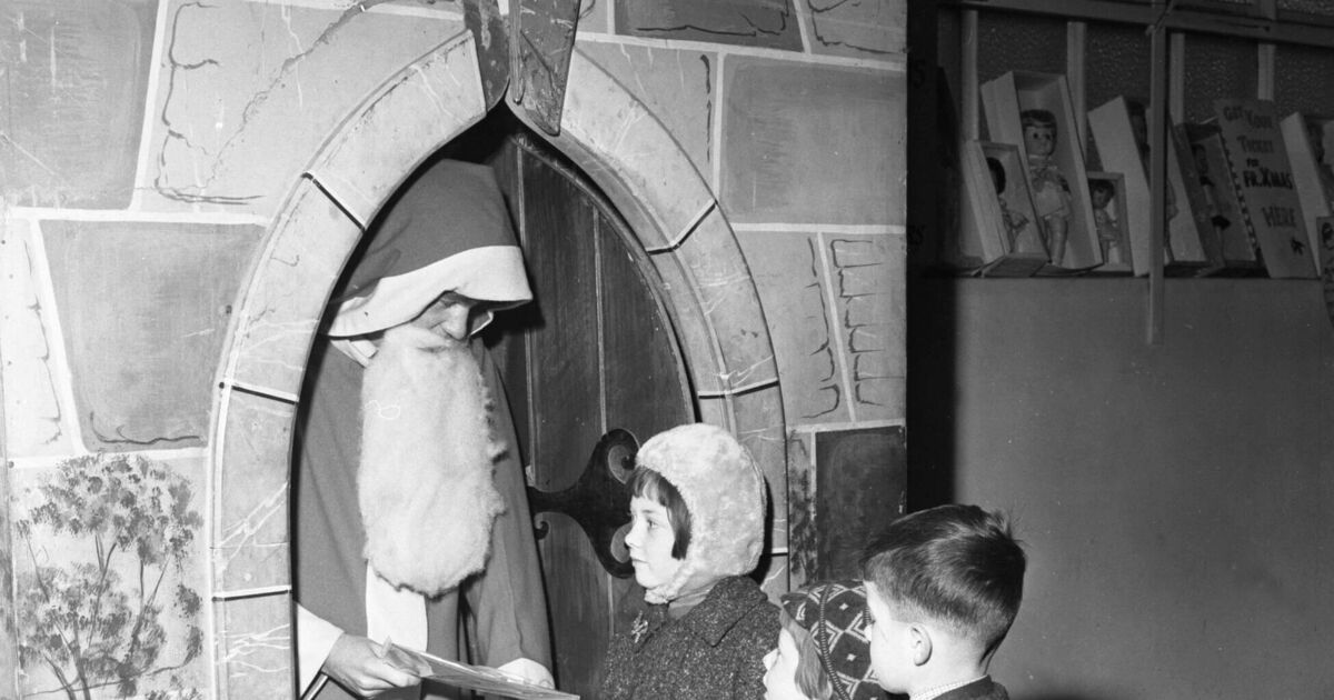 Paying a visit to Santy in Cork 