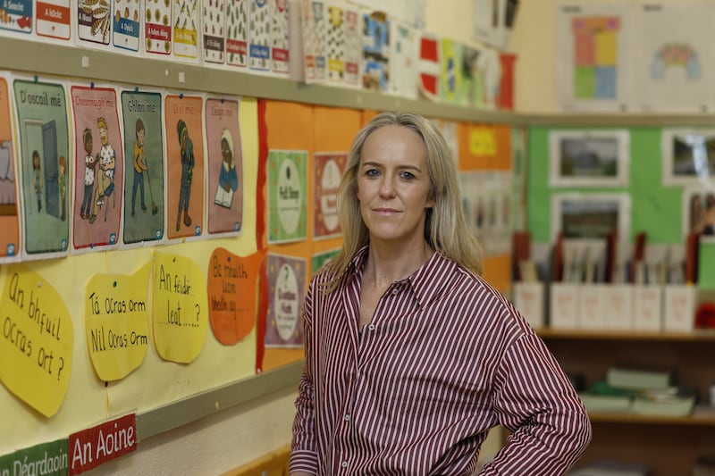 Primary schoolteacher Michelle McBride.  Photograph: Nick Bradshaw