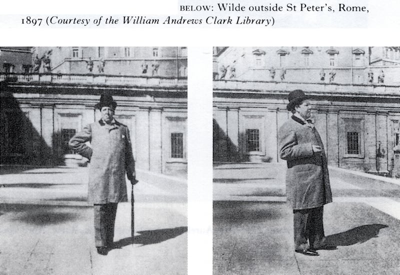 Oscar Wilde in Rome, 1897, a year before his winter on the French Riviera. 