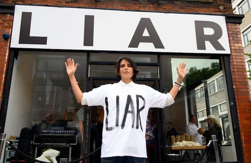 Tanita Tikaram promotes her album LIAR (Love Isn't a Right) in London. Photograph: Justin Goff Photos/Getty