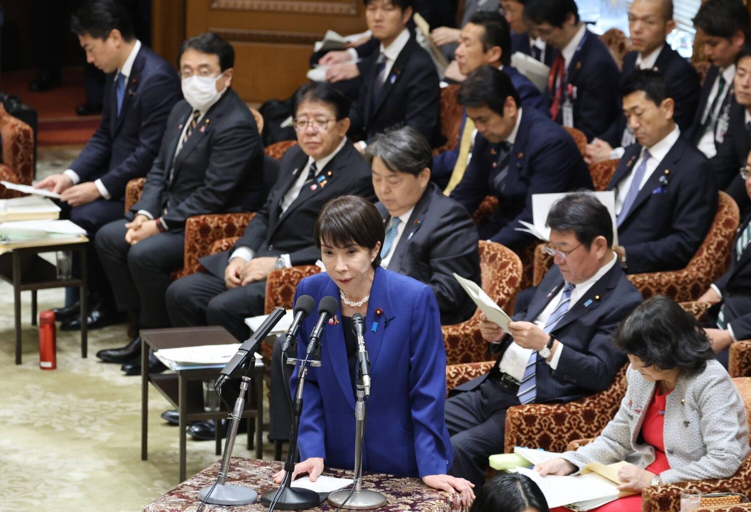 Takaichi makes the case for economic growth in parliament debate