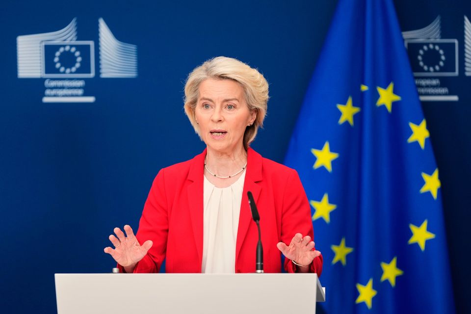 European Commission president Ursula von der Leyen. Photo: AP