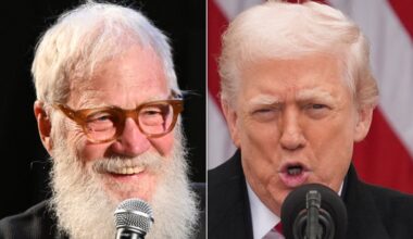 David Letterman Has A 'Delightful' Response To Trump Targeting His Late Night Friend