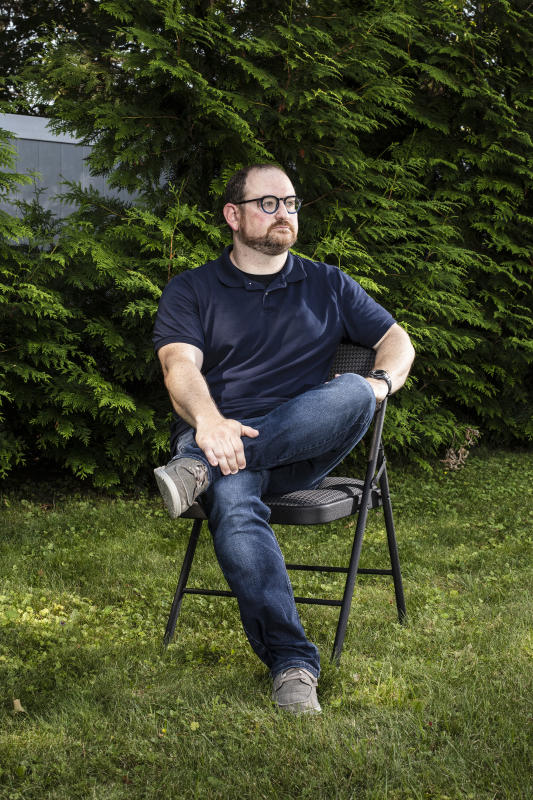 Joshua Plotnik at home in New York, on July 25, 2025. (Photo: New York Times)