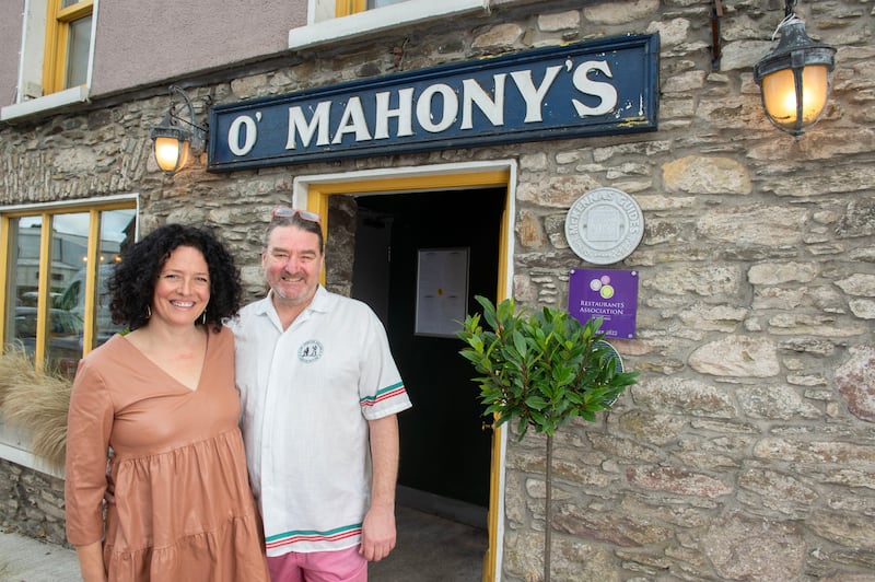 Máire O'Mahony and Victor Murphy of O'Mahony's. Photograph: Michael Mac Sweeney/Provision
