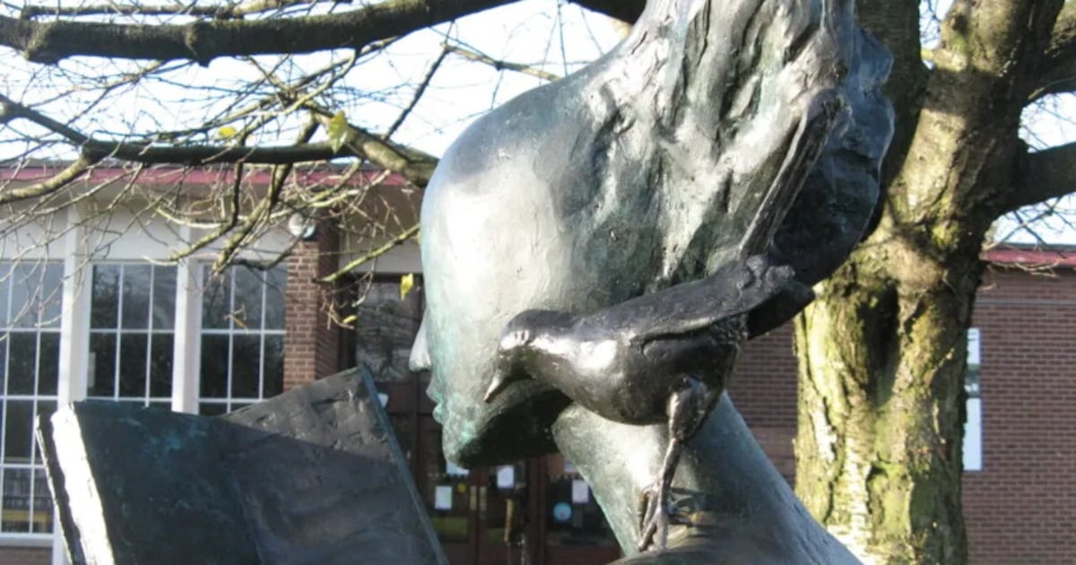 Artist’s joy as stolen Belfast library sculpture set for return to display within weeks – The Irish News