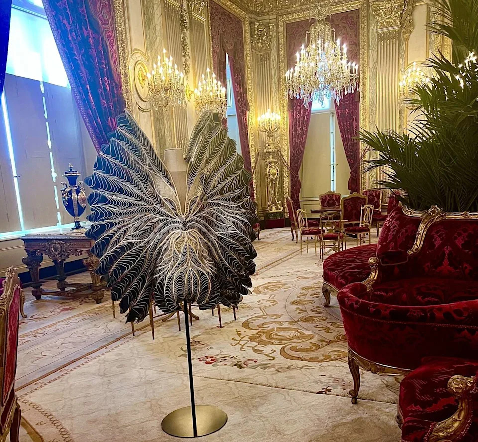 "Louvre Couture" on view at Musée du Louvre in Paris. (handout)