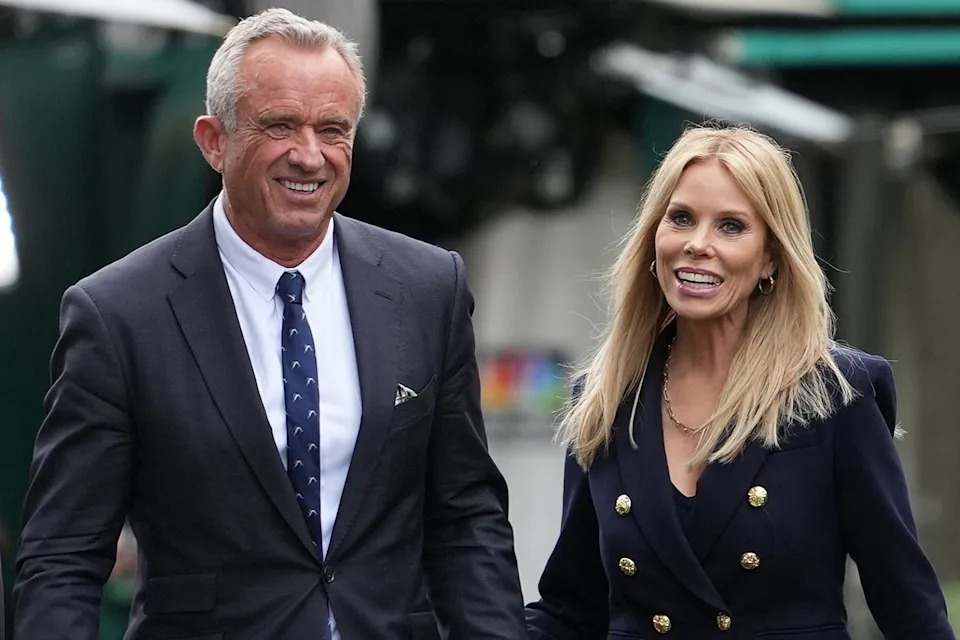 Kevin Dietsch/Getty Robert F. Kennedy Jr. and Cheryl Hines