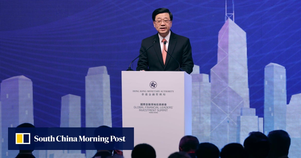 Hong Kong offers ‘certainty’ for global investors amid market volatility: John Lee