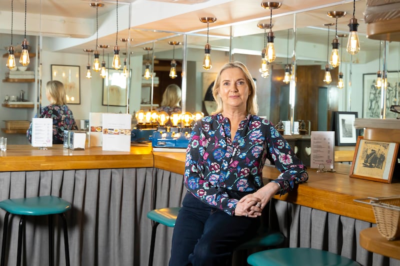The Tannery: Máire Flynn in the wine bar. Photograph: Patrick Browne