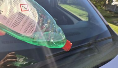 Households urged to rub washing up liquid on car windows in November