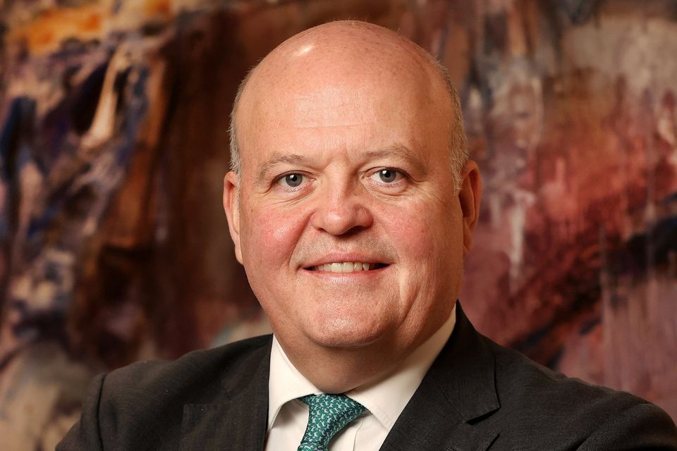 AIB chief executive Colin Hunt. Photo: Steve Humphreys