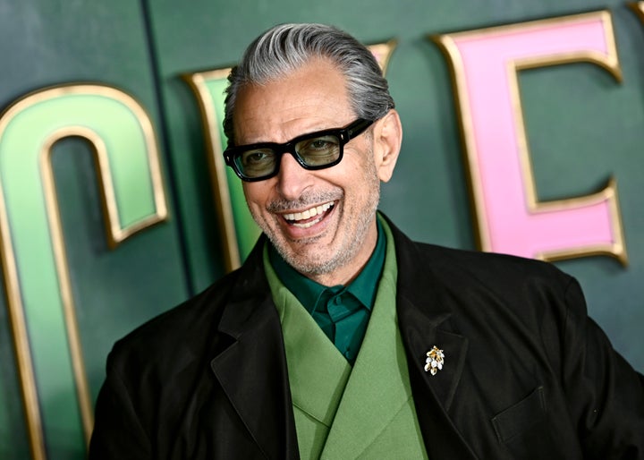 Jeff Goldblum attends the "Wicked: For Good" European Premiere at Cineworld London Leicester Square on Nov. 10, 2025, in London.