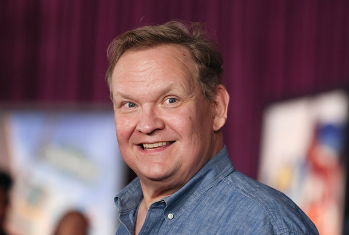 Andy Richter, pictured at a film premiere Nov. 13, said going after the joke-makers is weak stuff.