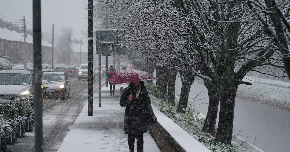 Eleven counties brace for snow and ice after warnings - The Irish Times