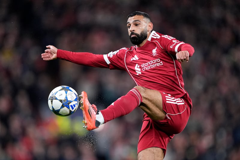 Liverpool's Mohamed Salah during the Champions League game against Real Madrid: Peter Byrne/PA