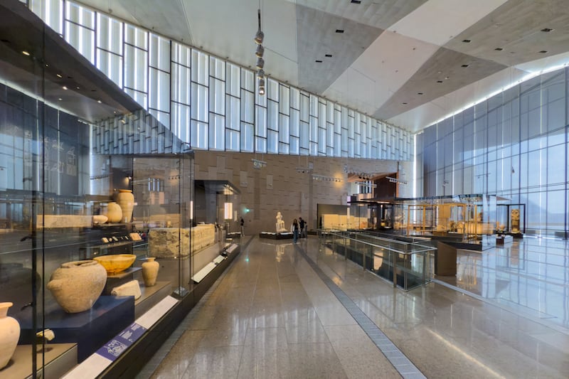 Grand Egyptian Museum. Photograph: Iwan Baan/hparc.com