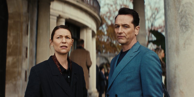 Claire Danes and Matthew Rhys, The Beast In Me. Photograph: Netflix