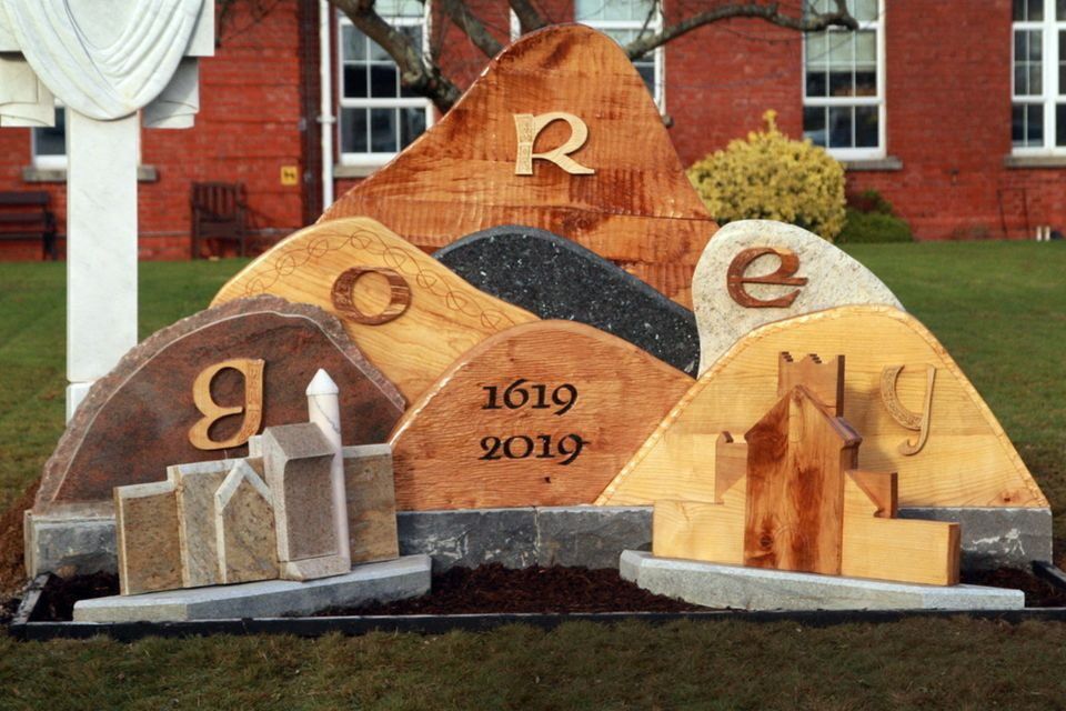 The Gorey 400 monument.