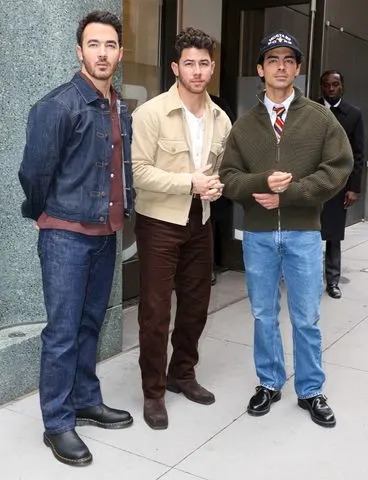 Jason Howard/Bauer-Griffin/GC Images Kevin, Nick and Joe Jonas in New York City on Nov. 10, 2025