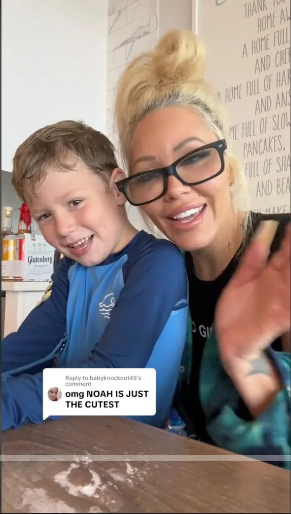 <p>Son Noah Buddy</p>