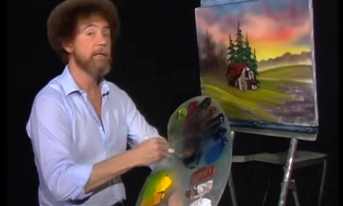 Bob Ross painting sells for record $1m at auction to benefit US public broadcasters - The Art Newspaper
