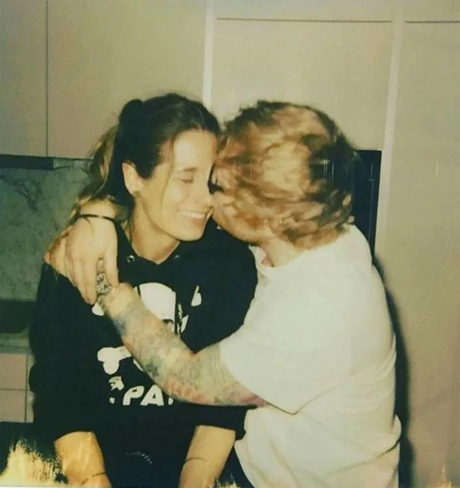 Ed Sheeran/Instagram Ed Sheeran and Cherry Seaborn
