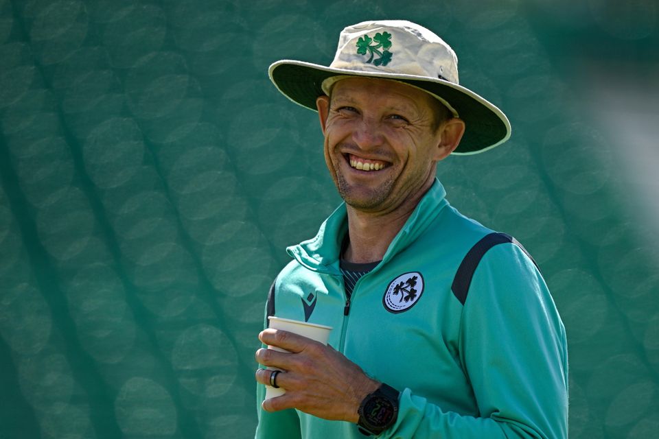 The Ireland cricket team's head coach Heinrich Malan. Photo: Sportsfile