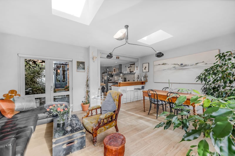 Kitchen and living space