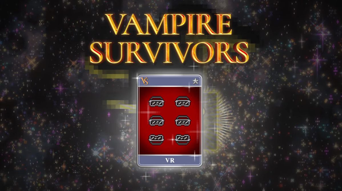 Vampire Survivors VR asks what if the bullet hell was on your face?