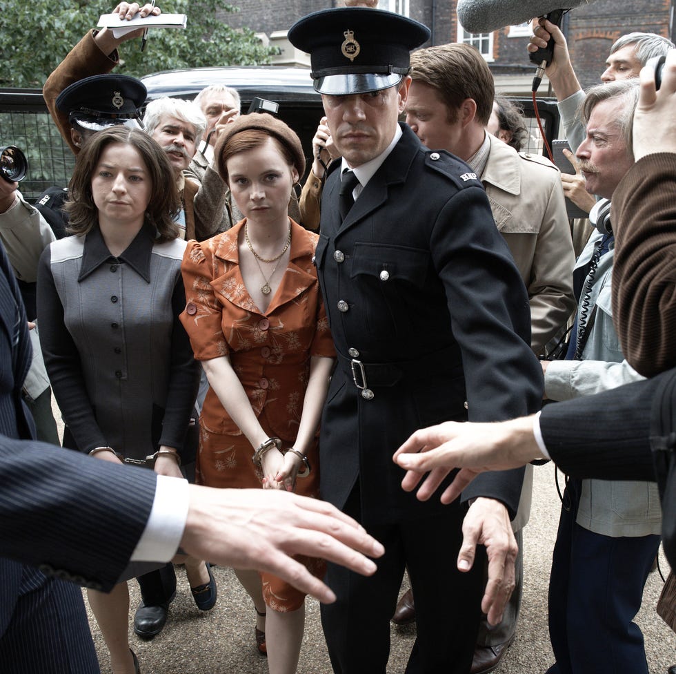 hazel doupe as marian price, lola petticrew as dolours price hazel doupe as marian price, lola petticrew as dolours price