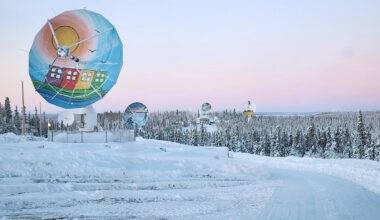 Space Race With China Drives Antenna-Building Boom in Arctic