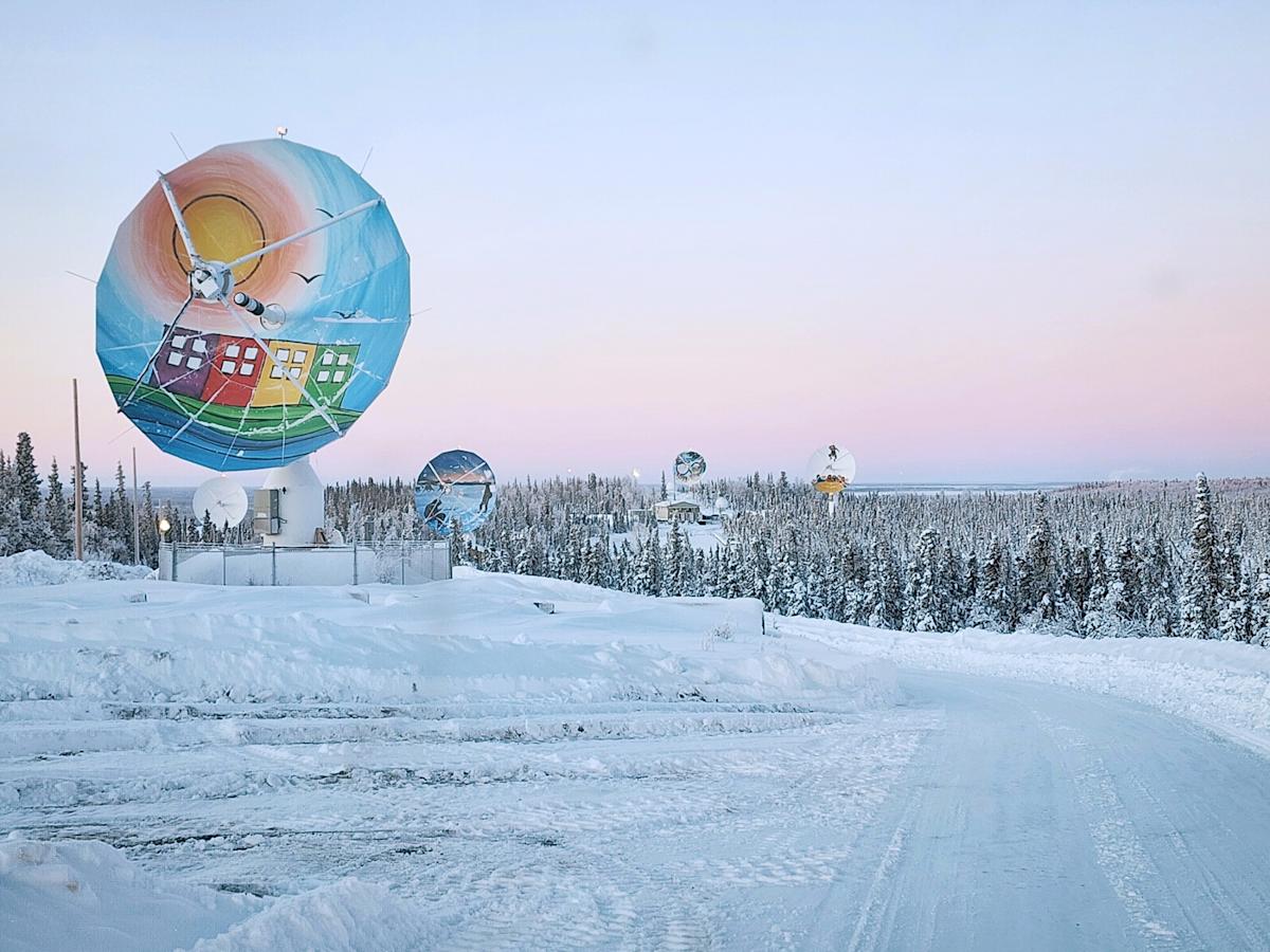 Space Race With China Drives Antenna-Building Boom in Arctic