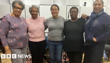 Birmingham gospel choir on Labi Siffre 1987 chart hit reunite